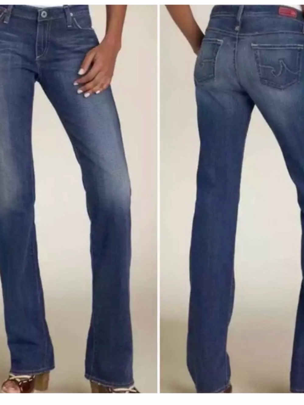 Ag Adriano Goldschmied Women's Bootcut Jeans - Medium Blue Wash